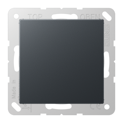 Заглушка JUNG А-СЕРИЯ, антрацит матовый