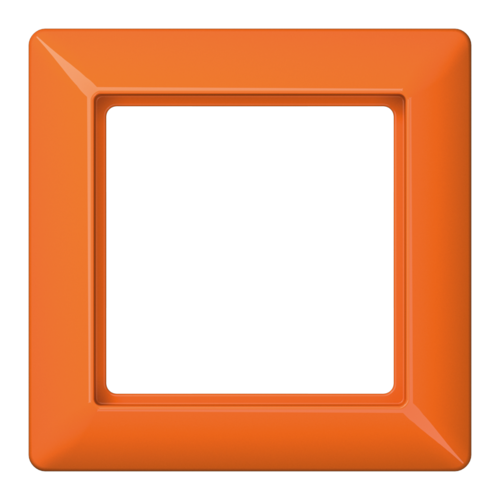 Рамка 1 пост JUNG AS 500, оранжевый