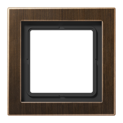 Рамка 1 пост JUNG LS DESIGN, античная латунь