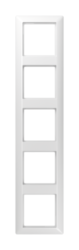 Рамка 5 постов JUNG AS 500, белый