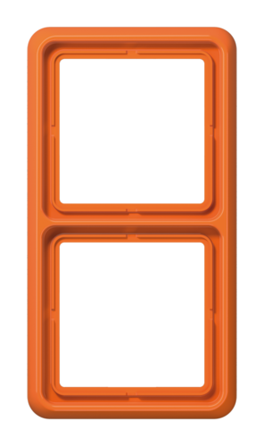 Рамка 2 поста JUNG CD 500, оранжевый