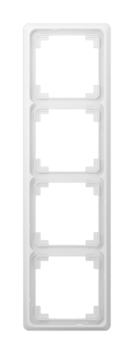 Рамка 4 поста JUNG CD 500, белый