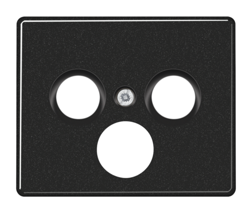 Накладка на розетку телевизионную JUNG SL 500, черный