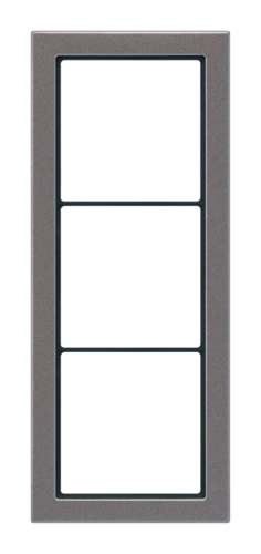 Рамка 3 поста JUNG FD DESIGN, антрацит
