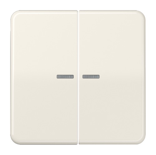 Клавиша двойная JUNG CD 500, слоновая кость