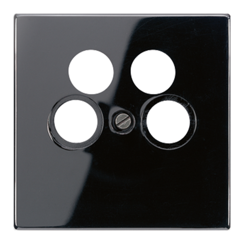 Накладка на розетку телевизионную JUNG LS 990, черный