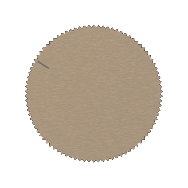 Накладка на термостат JUNG, бронзово-бежевый