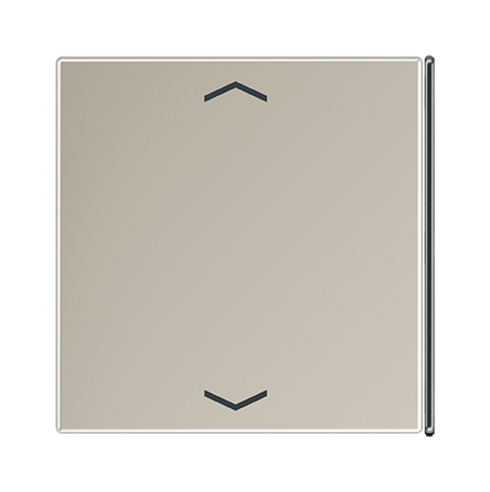 JUNG KNX LS 990 Edelstahl Накладка для жалюзи (внизу-слева)