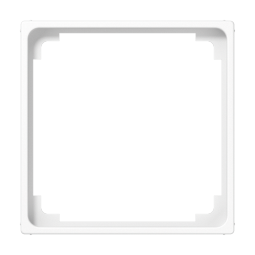 JUNG A 500 Белая Рамка промежуточная для монтажа изделий с крышкой 50х50
