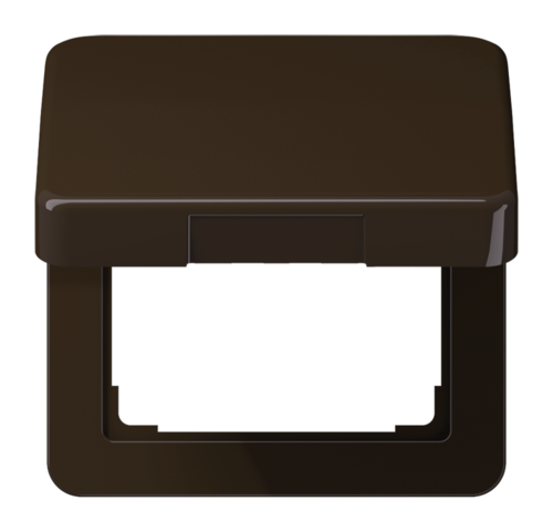 JUNG CD Коричневая Крышка откидная для розеток и изделий 50х50 ударопрочная