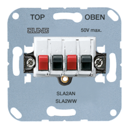 Аудио-розетка JUNG коллекции Jung, белый