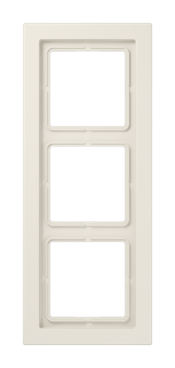 Рамка 3 поста JUNG LS DESIGN, бежевый