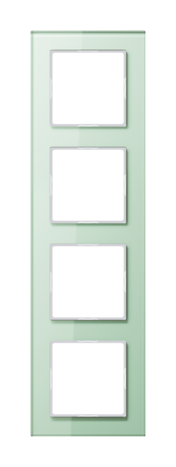 Рамка 4 поста JUNG A CREATION, белый матовый