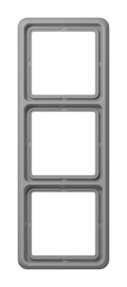 Рамка 3 поста JUNG CD 500, серый