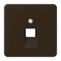 Накладка на розетку информационную JUNG CD 500, коричневый