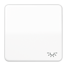 Клавиша JUNG CD 500, белый