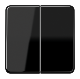 Клавиша двойная JUNG CD 500, черный