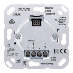 Механизм клавишного светорегулятора JUNG, 260 Вт
