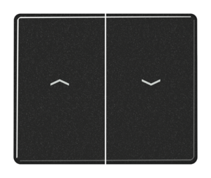 Клавиша для жалюзийного выключателя JUNG SL 500, черный