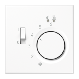 JUNG LS 990 Белый Регулятор теплого пола, 10(4)А