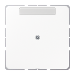 JUNG CD 500/CD plus Белый Вывод кабеля с полем для надписи