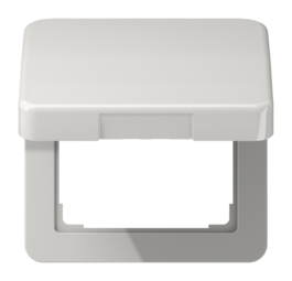 JUNG CD Светло-серая Крышка откидная для розеток и изделий 50х50 ударопрочная