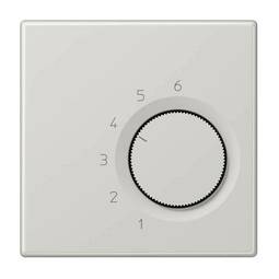 Терморегулятор Jung LS 990, механический, светло-серый, TRLS246LG